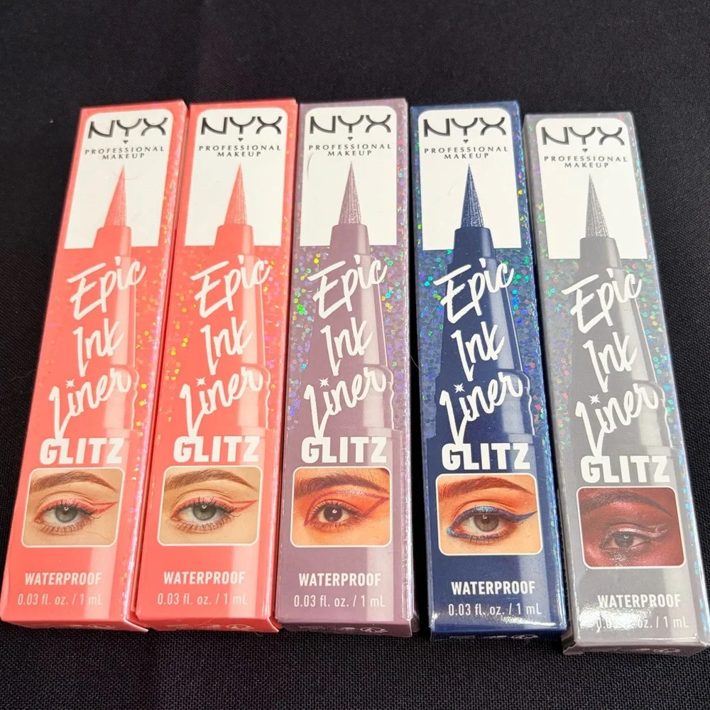 🦋 Pick 5/$25 NYX Bootcut Bling Epic Ink Liner Glitz Waterproof New FullSz